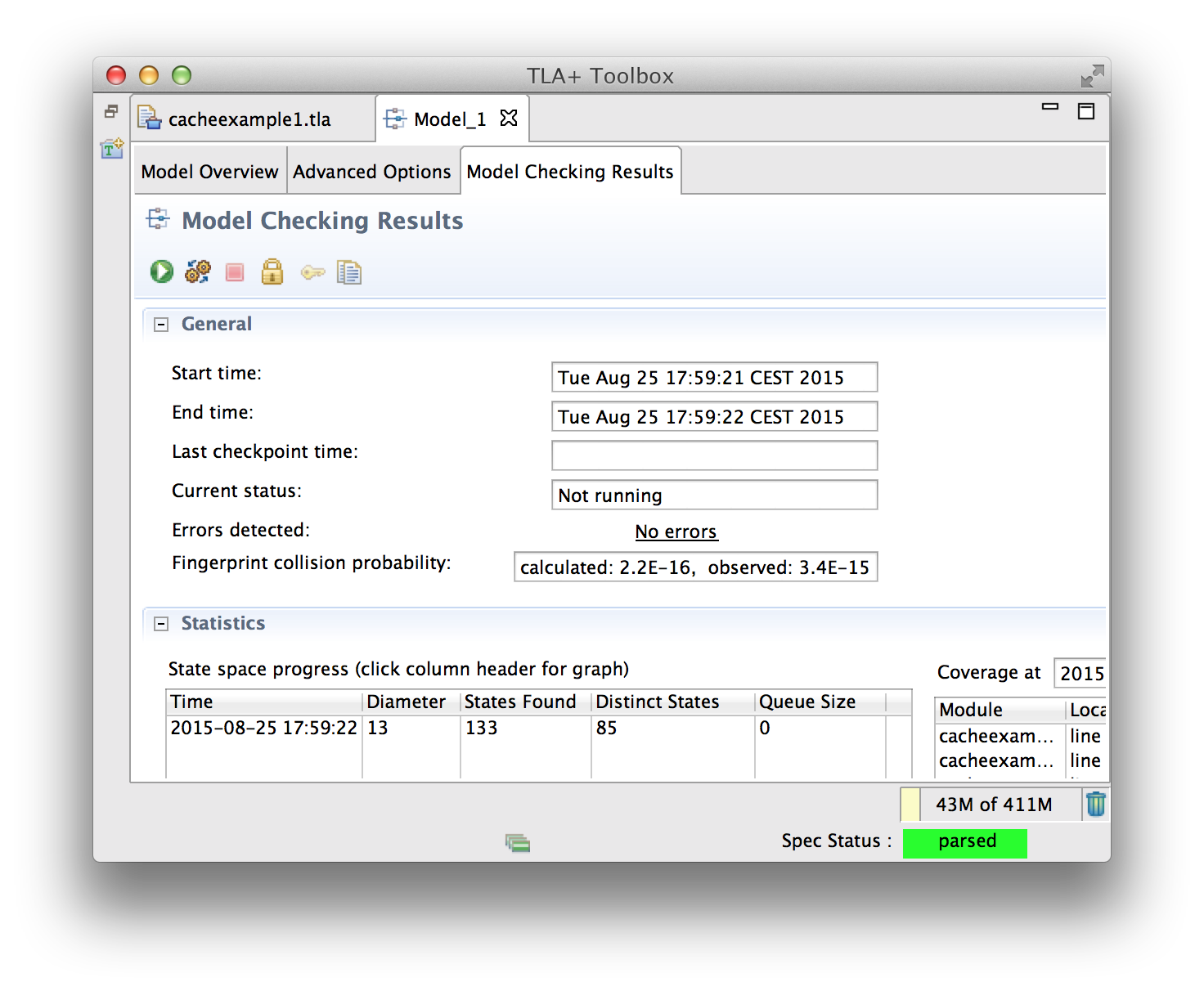 No complaints by TLC, that's good!
